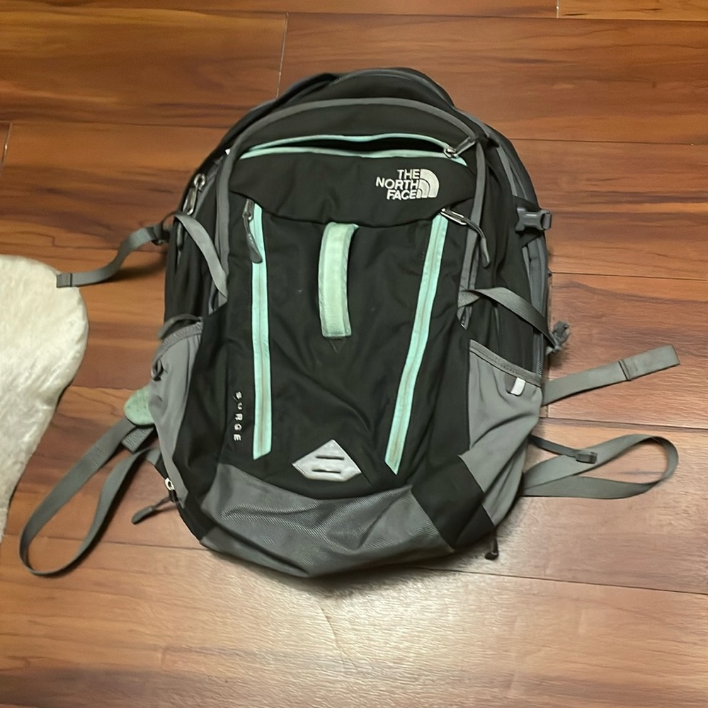 The North Face Men's Surge Gray Backpack